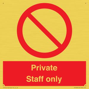 Private Staff Only